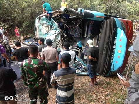 Kronologis Tabrakan Bus Rosalia Vs Truk Tangki Tewaskan Orang Di