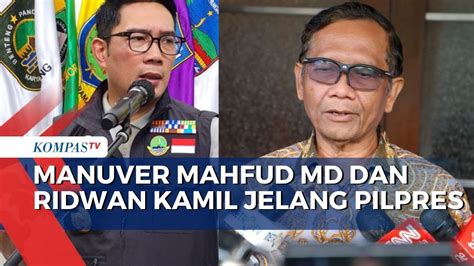 Manuver Mahfud Md Dan Ridwan Kamil Jelang Pilpres Jadi Sorotan