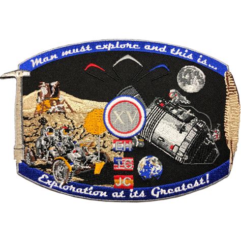 Apollo 15 Commemorative Spirit – Space Patches