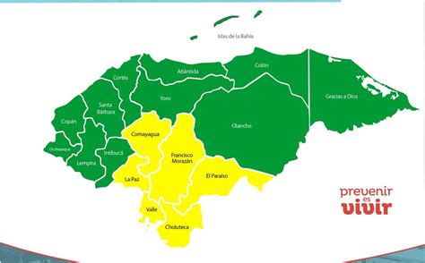 Alerta Amarilla Para Departamentos Y El Resto Del Pa S En Verde Por