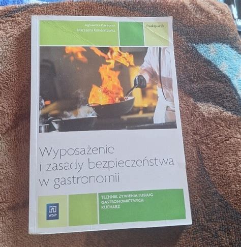 Podręcznik Wyposażenie i zasady bezpieczeństwa w gastronomii Nowy