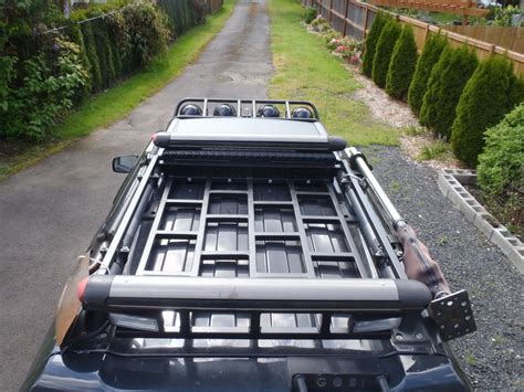 Drop In Roof Rack Surf And Snows Version With Integrated Lock Box