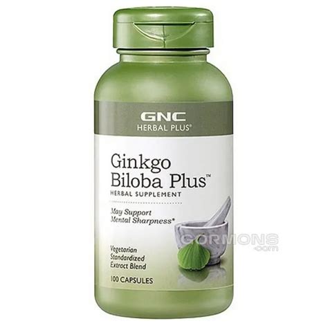 Buying Поліпшення роботи мозку Gnc Ginkgo Biloba Plus 120 Tab Gnc € 57