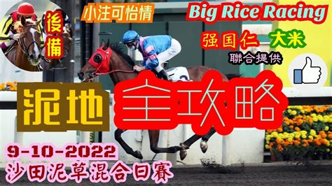 香港賽馬〖泥地全攻略〗9 10 2022 沙田泥草混合日賽 推介第6及8場 強國仁、大米 聯合提供 Youtube