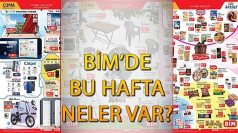 B M Akt El Mart Katalo U Sati Ta B M De Bu Hafta Cuma Neler