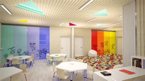 Kindergarten Interior 3d Model