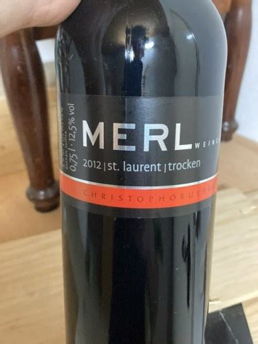 Weingut Merl Christophorushof St Laurent Trocken Vivino Us