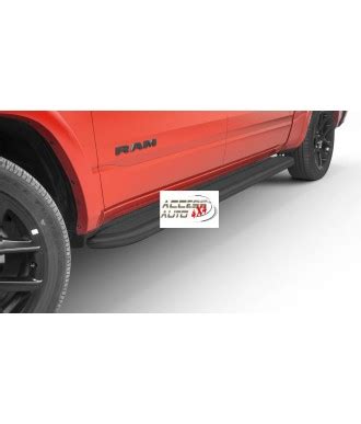 Marche Pieds DODGE RAM 1500 2019 AUJOURD HUI INOX PLAT PR Noir