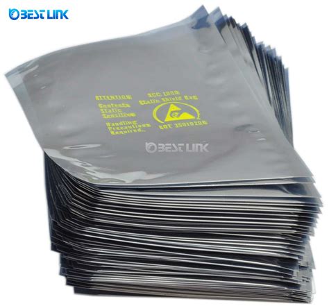 Components Packaging Anti Static Shielding Bags ESD Shielding Bags With