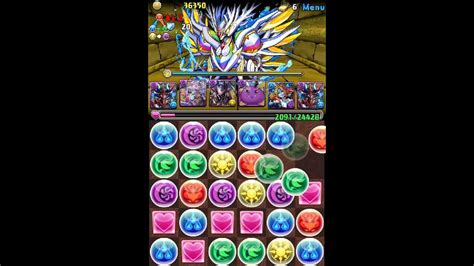 パズドラ【魔石龍の大洞窟：虹石の魔龍】サタン×サタン Youtube