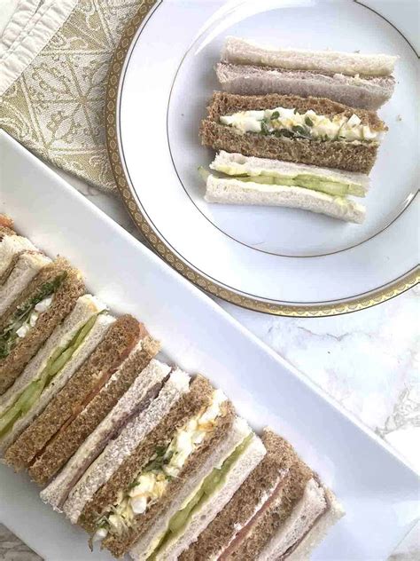 Afternoon Tea Sandwiches With Traditional Fillings Chez Le R Ve Fran Ais