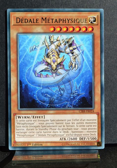 Carte Yu Gi Oh Cibr Fr D Dale M Taphysique Metaphys Daedalus