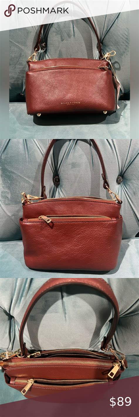 Divina Firenze Handmade Made In Italy Brown Bag