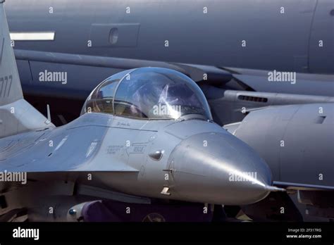 detail of Cockpit military Jet Stock Photo - Alamy