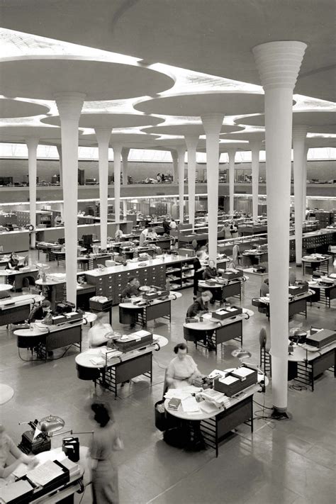 Workspace History The Johnson Wax Headquarters By Frank Lloyd Wright