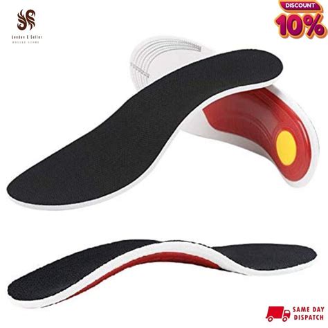 Orthotic Insoles For Arch Support Plantar Fasciitis Flat Feet Back Heel Pain Uk Artofit