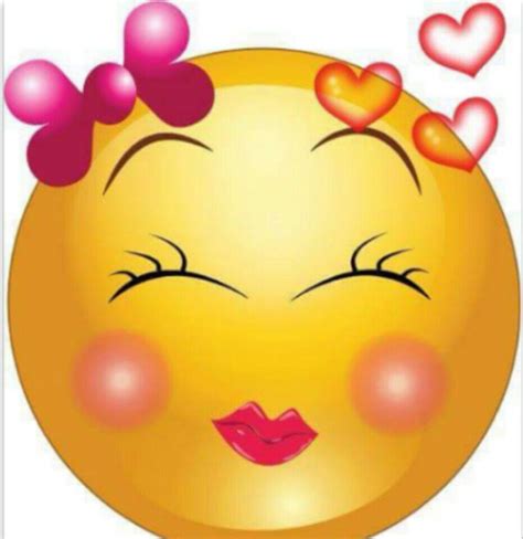 Happy In Love Emoticon Smiley Funny Emoticons