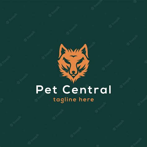 Logotipo Central De Mascotas Logotipo De Perro Logotipo De Animal