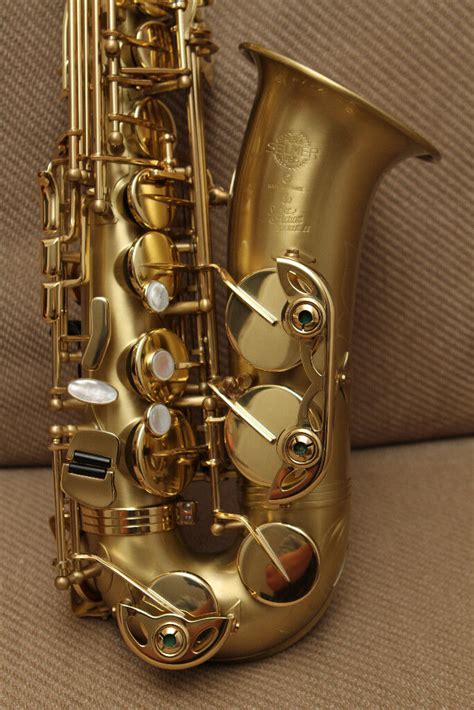 Selmer Super Action Series Ii Alto Saxophone Matte With Gold