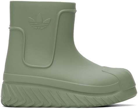 Adidas Originals Green Adifom Superstar Boots Lyst