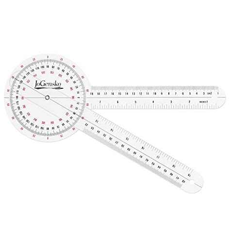 JoGensko 12 Inch Goniometer For Orthopaedic Use 360 Degree Large Size