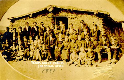 Sod House Photograph Collection General Photographs Kansas