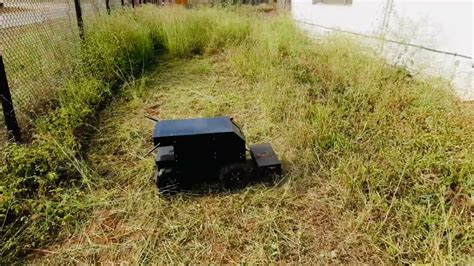 Electric Grass Cutting Robot India Xmachines Youtube