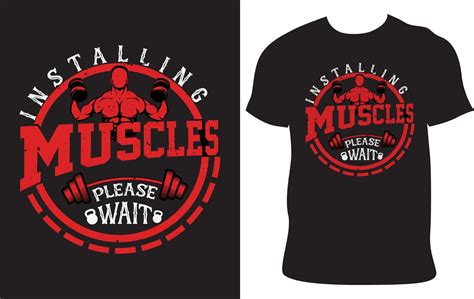 Gym T Shirt Design Vector Template Fitness Tshirt Design Gym Quotes Gym Motivational T Shirt