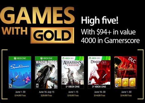 Estos Son Los Juegos Con Gold De Junio Para Xbox One Y Xbox No Te