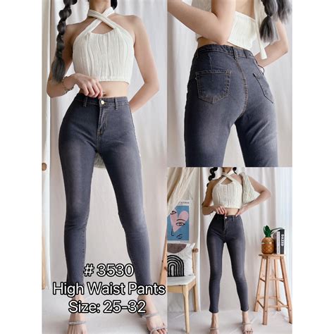 Six Colors Joni Jeans High Waist Denim Maong Jeans Skinny Pants Jeans Stretchy Fashion For Women