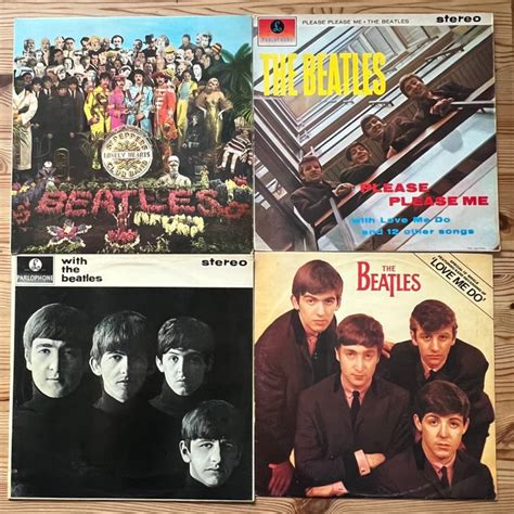 Beatles 4 Great Beatles Albums UK Pressings Catawiki