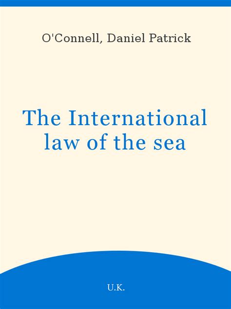 The International Law Of The Sea