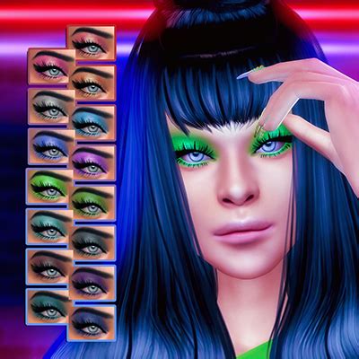 Java Eyeshadow The Sims Create A Sim Curseforge