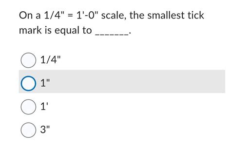 Solved On A Scale The Smallest Tick Mark Is Chegg