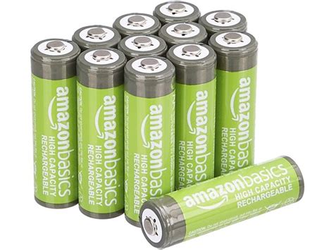 12 Pack Amazonbasics Rechargeable Aa Nimh Batteries