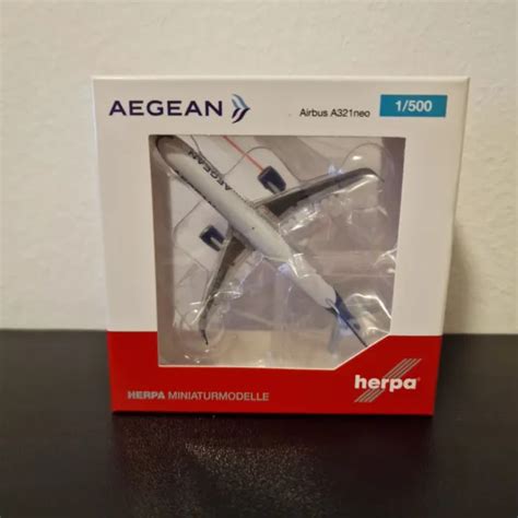 Herpa Wings Aegean Airbus A Neo Sx Naa Limited Wings