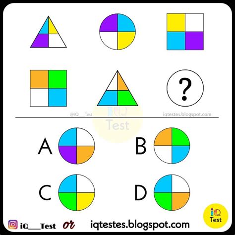 556 Likes, 49 Comments - iQ Test (@iq____test) on Instagram: “#puzzles #iqtest #logicpuzzles # ...