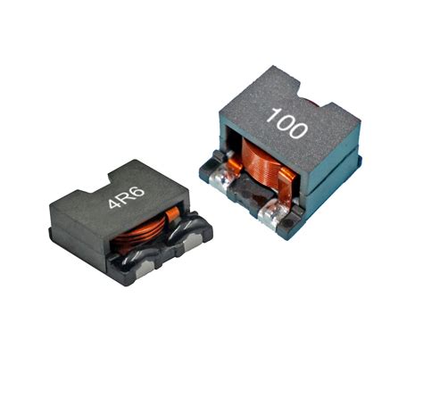 SMD High Current Inductors Flat Wire Single Winding Low DCR Chokes