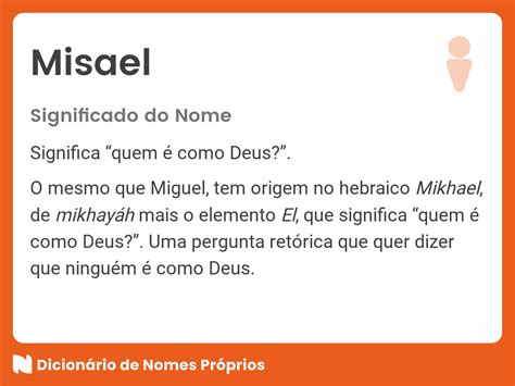 Significado Do Nome Misael Dicion Rio De Nomes Pr Prios