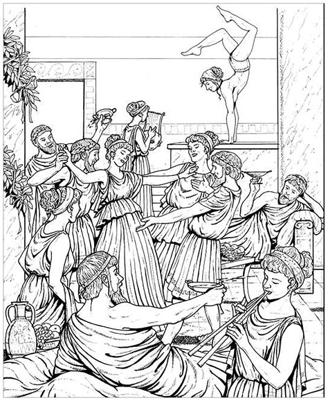 Ancient Greece Coloring Pages at GetColorings.com | Free printable ...