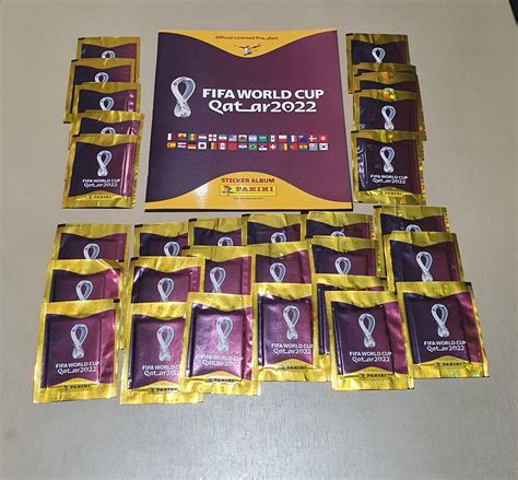 Panini - WC Qatar 2022 - Empty album + 30 Gold sticker - Catawiki