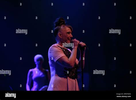 Toronto Canada Th Apr Kathleen Hanna Lead Singer Of Bikini Kill Performing At