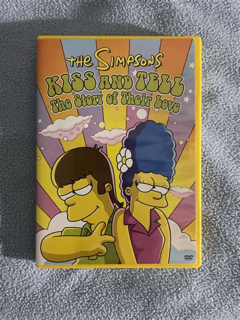 The Simpsons Tv Show Kiss And Tell The Story Of Their Love Episodes