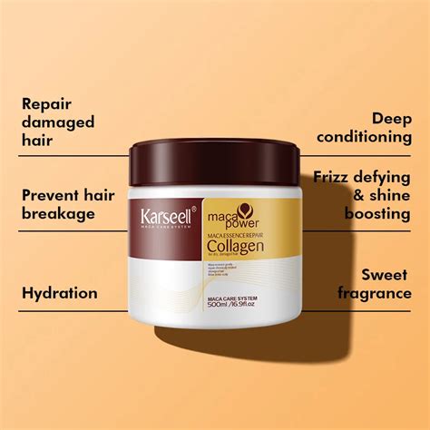 Karseell Collagen Hair Mask Oem/odm Deep Repairing Treatment Protein ...