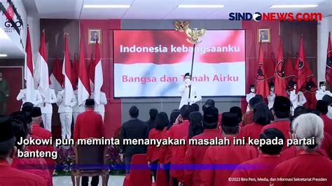 Pdip Berpeluang Oposisi Ini Respons Presiden Jokowi Video Dailymotion