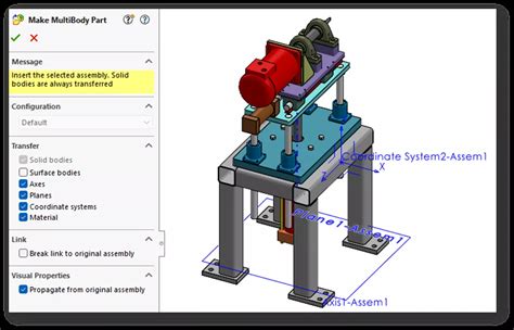 Make Multibody Parts From Solidworks Assemblies Goengineer