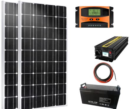 Nam Trade Kit Kw Pannello Solare Alta Efficienza Off Grid X