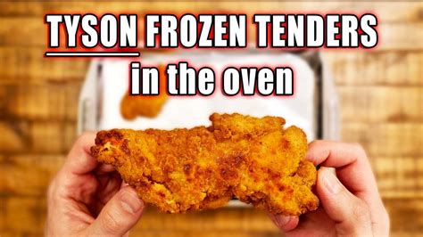 How To Cook Tyson Frozen Chicken Tenders In The Oven Youtube