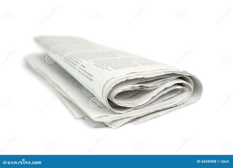 Journal Photo Stock Image Du Article Pli Revue Information