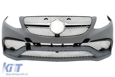 Front Bumper Suitable For Mercedes Gle Coupe C292 2015 2019 Gle63 Design